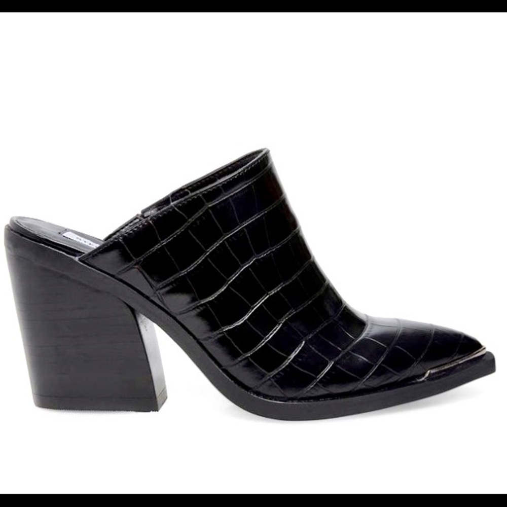 Nib-Steve Madden Crock-Embossed Mule - image 4